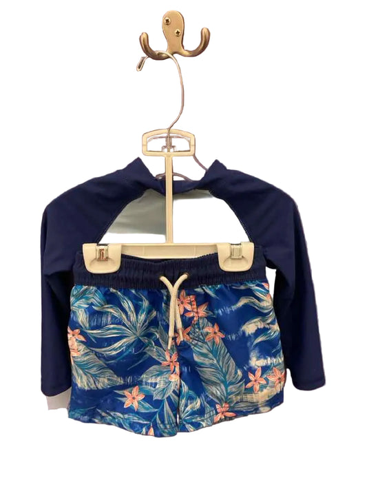 Carters (C) Blue Infant Size 18 MO 2PCSwimwear