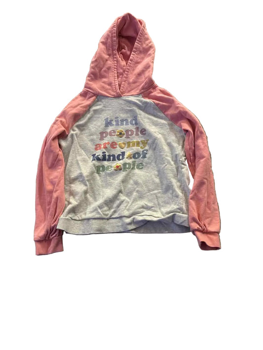 Mini Boden (A) Pink Gray Youth Size 10-12 Sweatshirt