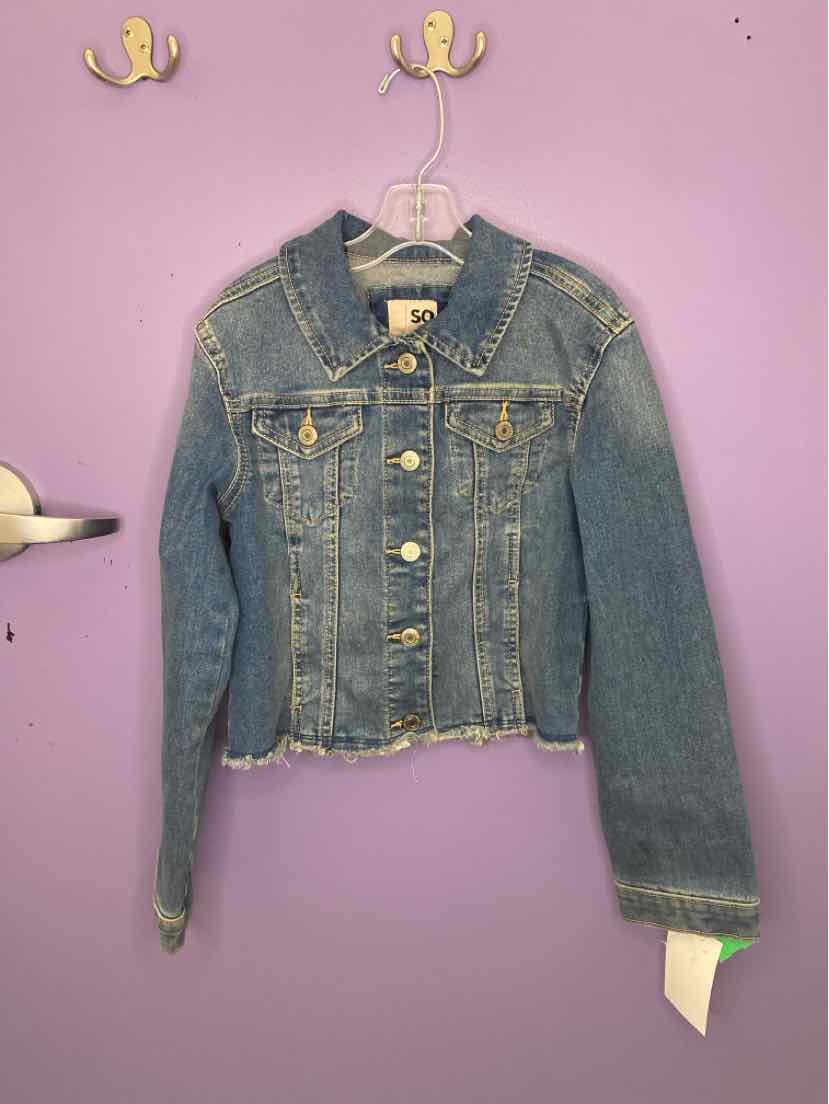 SO (D) Blue Youth Size 8 Jacket Denim
