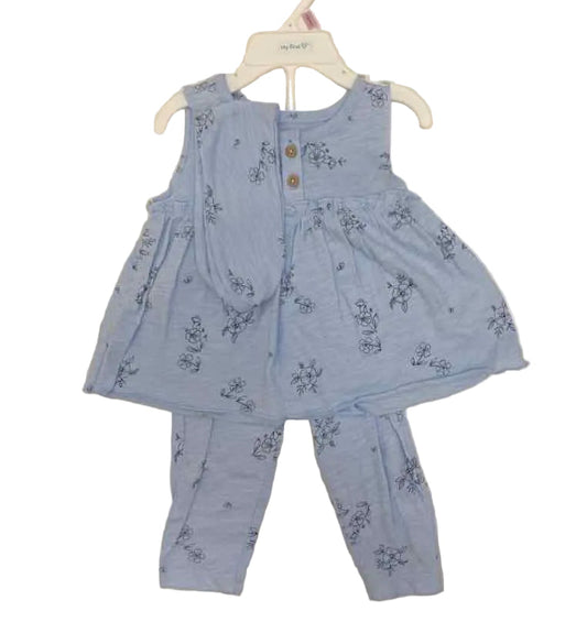 Carters (C) Light Blue Infant Size 9 MO 3PC Casual