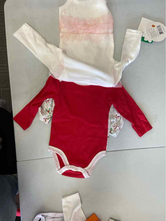baby kiss Cream Infant Size 6-9 MO 3PC Casual