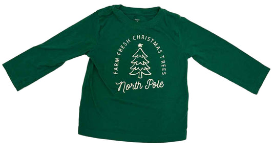 Holiday Time (D) Christmas Toddler Size 2T LSTop
