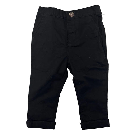 Old Navy (C) Black Infant Size 12-18 MO Pant Chino