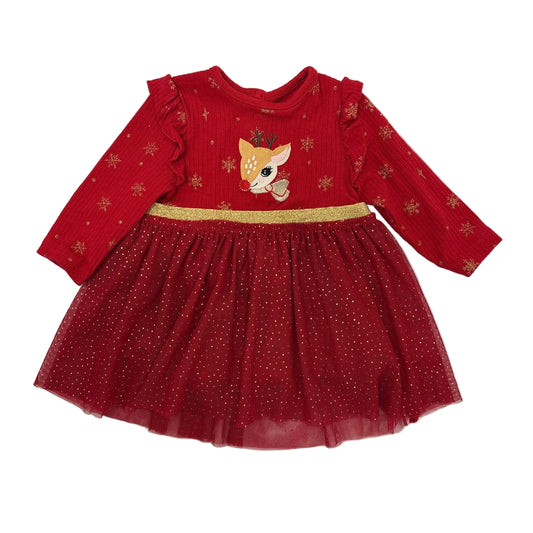 Primark (E) Christmas Infant Size 0-3 MO CasualDress