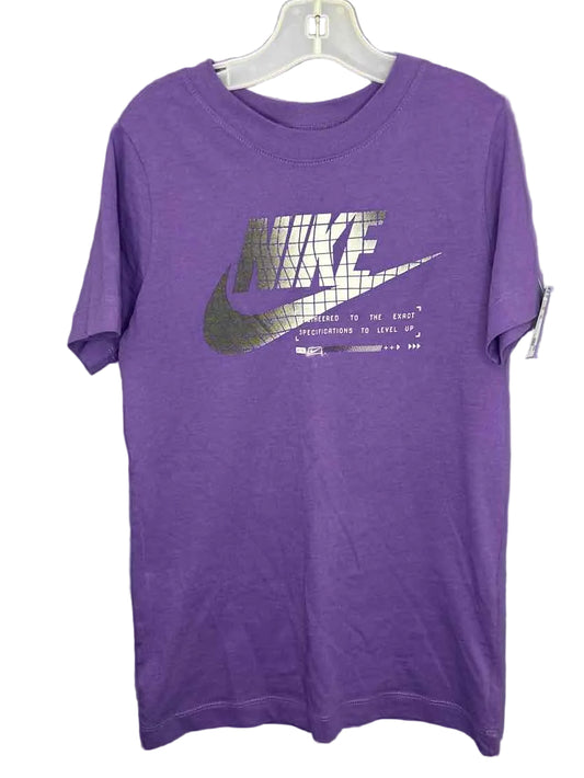 Nike (B) Purple Youth Size 8 SSTop