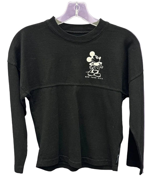 Disney (B) Black Youth Size 8 New York Spell Out Crewneck Sweatshirt