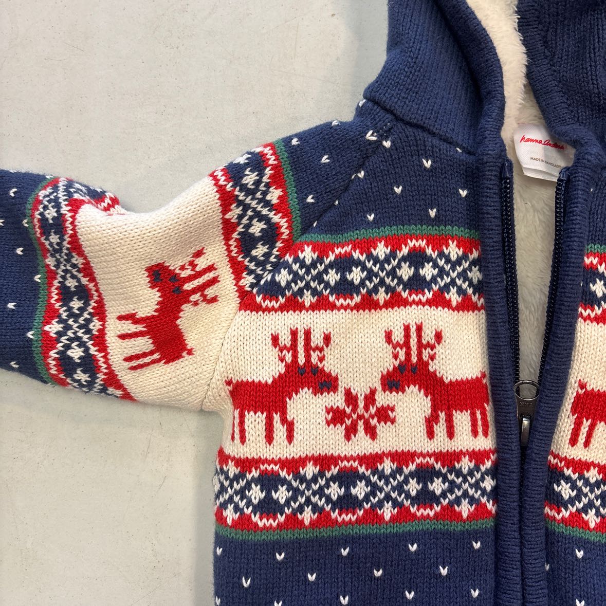 Hanna Andersson (A) Christmas Infant Size 6-12 MO SweaterHeavy