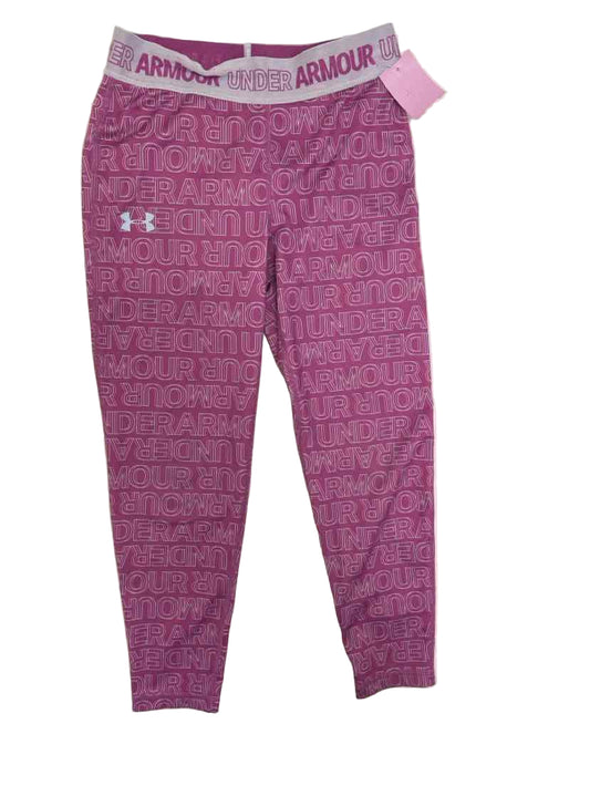 Under Armour (B) Purple Youth Size 10 AthleticLeggings