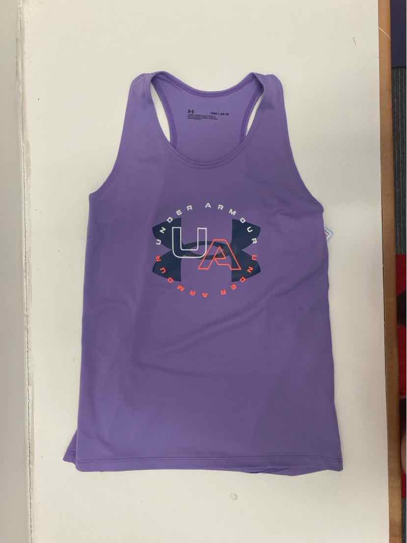Under Armour (B) Purple Youth Size 8 AthleticTankTop
