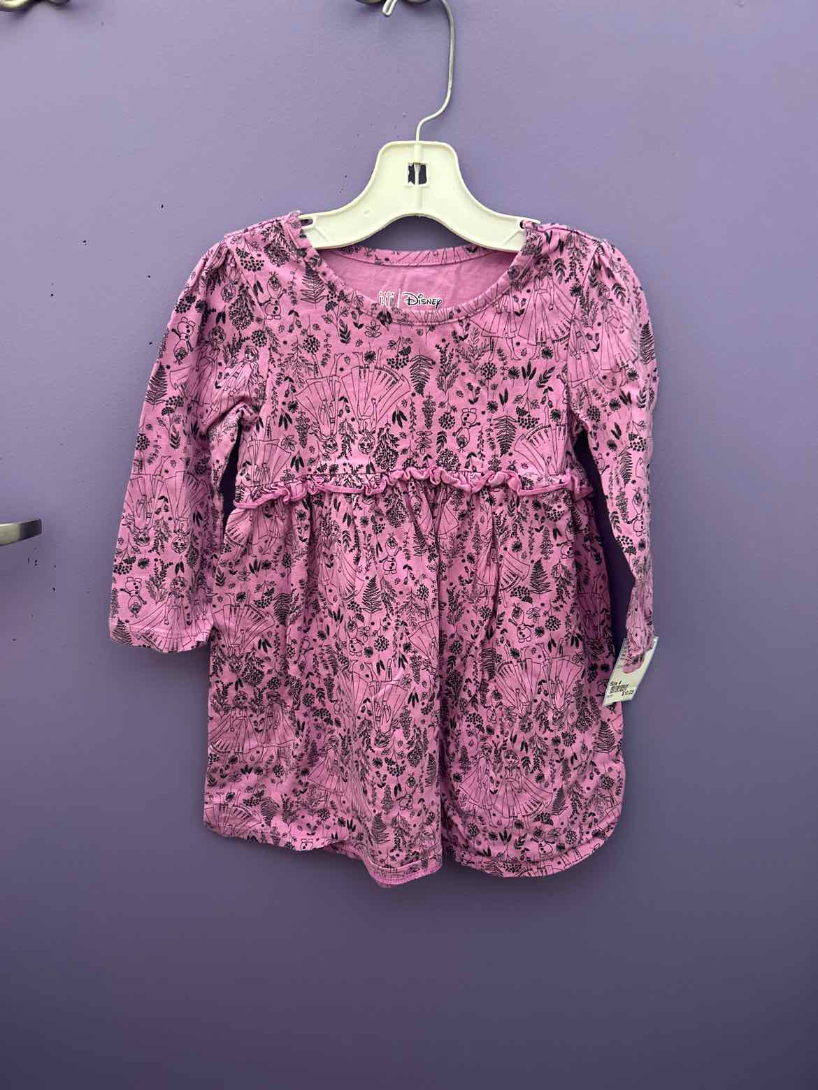 Gap (B) Pink print Toddler Size 4 CasualDress
