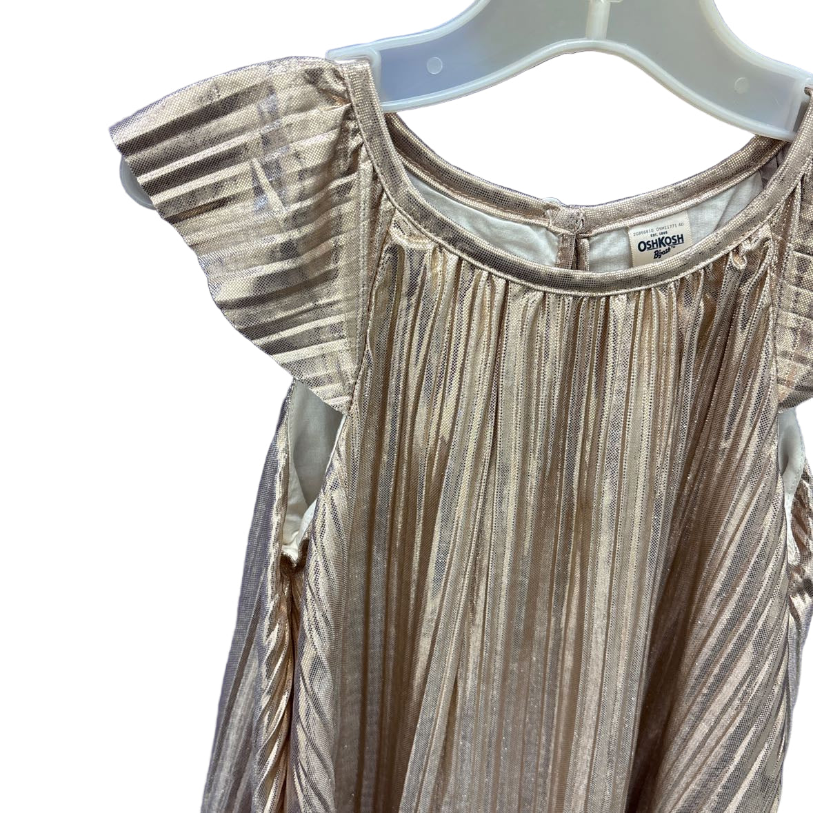 OshKosh BGosh Gold Toddler Size 4T PartyDress