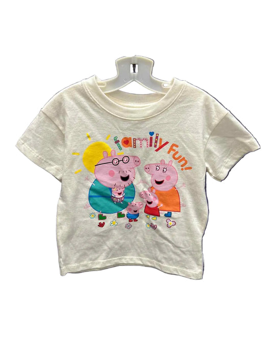 Peppa Pig Cream Infant Size 18 MO SSTop
