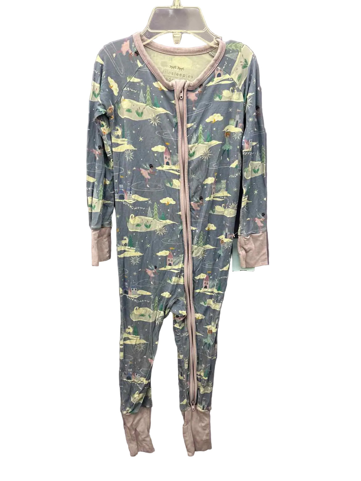 Little Sleepies (A) Purple Infant Size 18-24 MO 1PCSleepwear