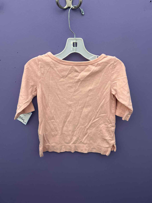 Gap (B) Coral Toddler Size 2T LSTop