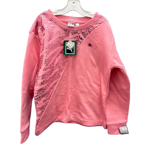 Puma (B) Pink Youth Size 12 Sweatshirt