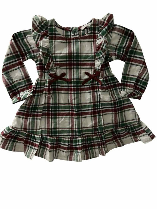 Ruffle Butts and Rugg (B) Maroon Toddler Size 3T CasualDress