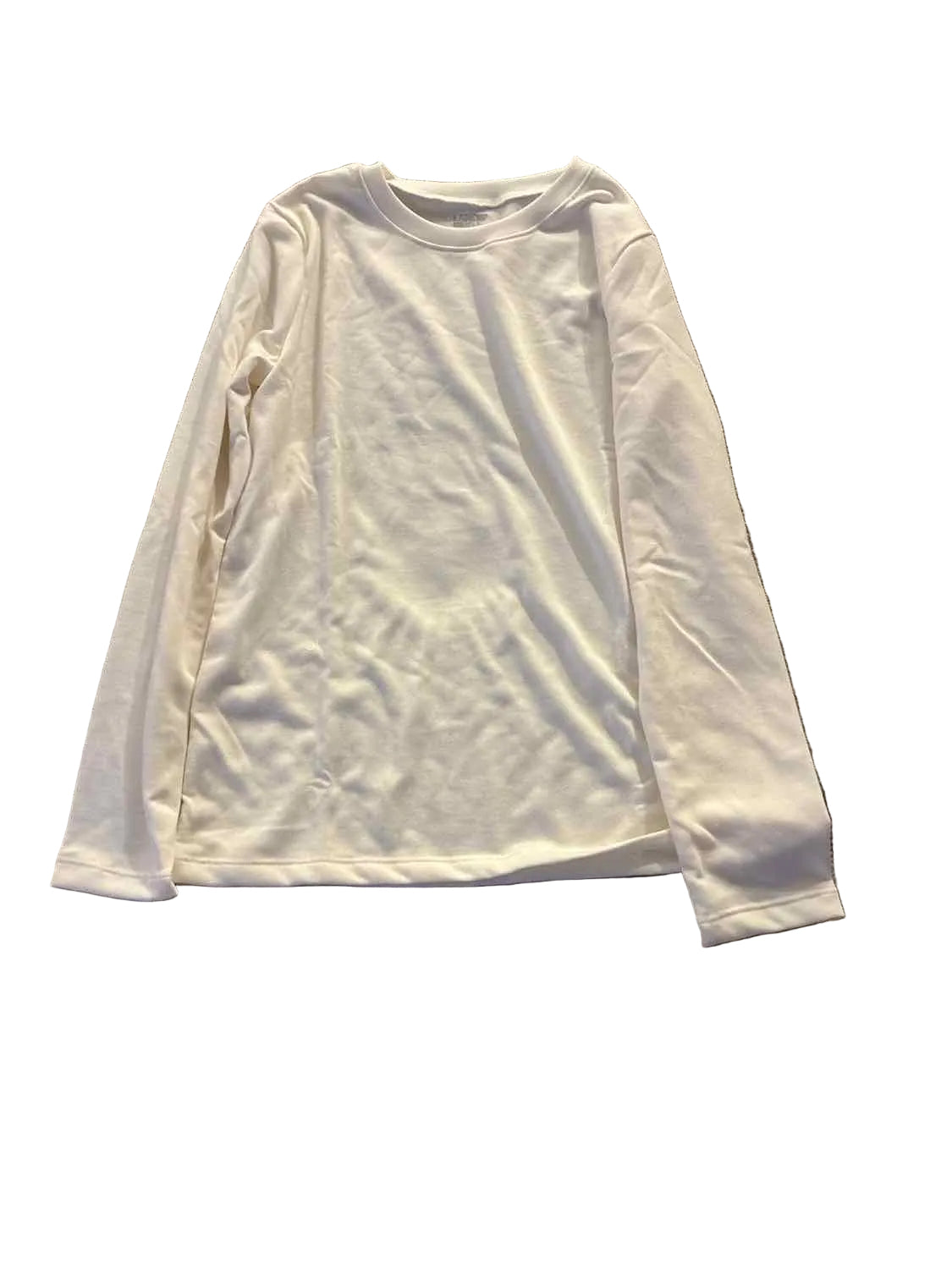 Lands End Cream Youth Size 16 LSTop