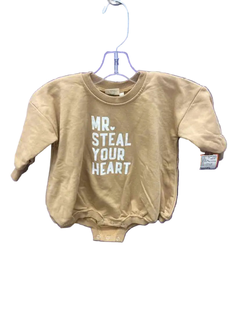 Triple the Joy Valentines Infant Size 9 MO Sweatshirt