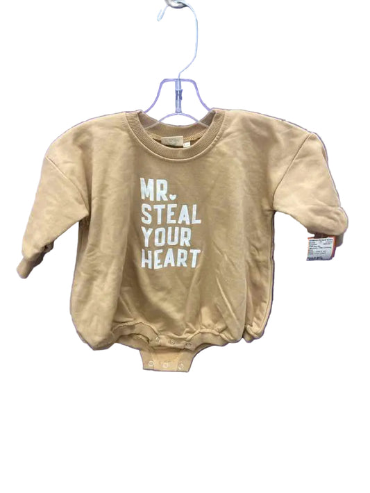Triple the Joy Valentines Infant Size 9 MO Sweatshirt