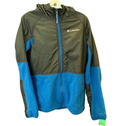 Columbia - Clothing (B) Blue Gray Youth Size 14-16 Jacket Light