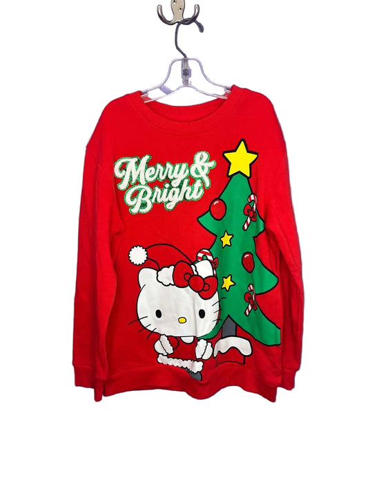 Hello Kitty (D) Christmas Youth Size 14 Sweatshirt