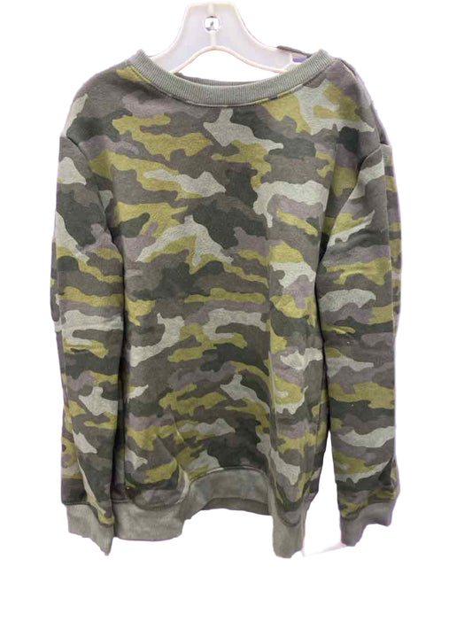 Cat and Jack (D) Camo Youth Size 8 Sweatshirt