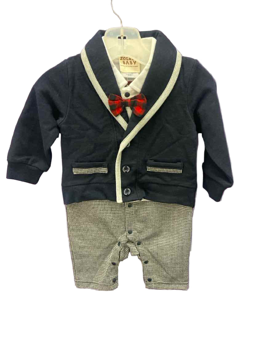 zoerea baby Navy Infant Size 3-6 MO 1PC Dressy