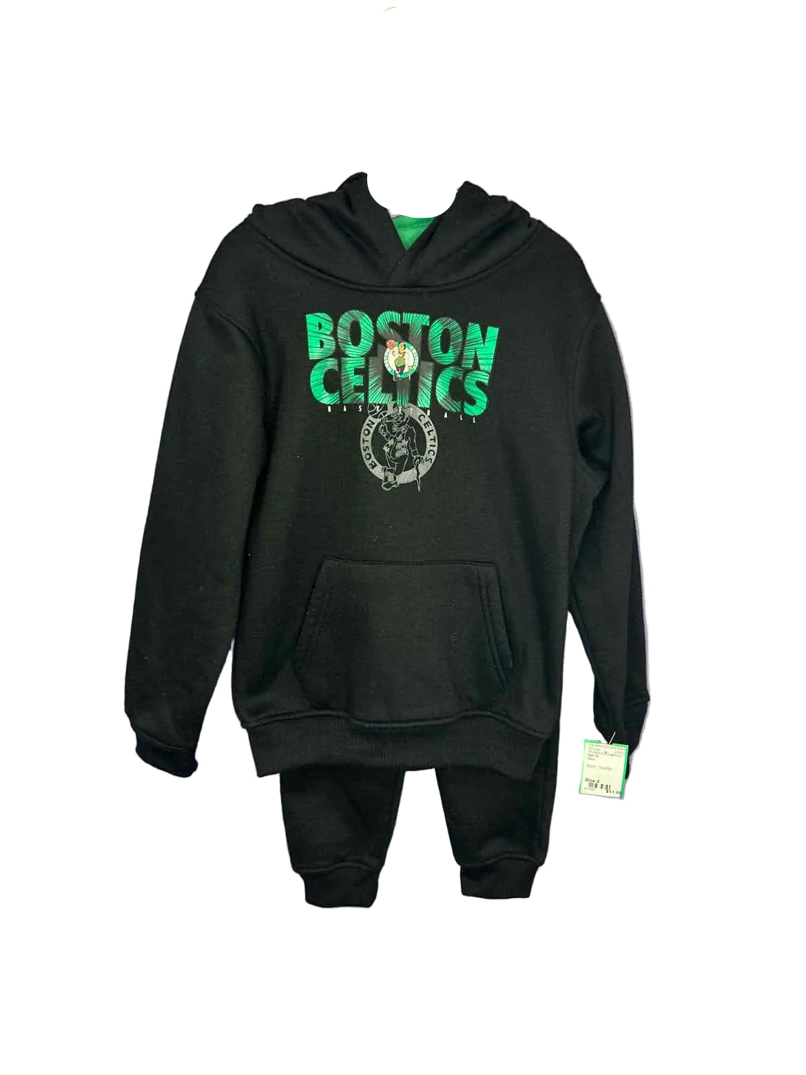 NBA (B) Black Toddler Size 4 2PCAthleticPantSuit