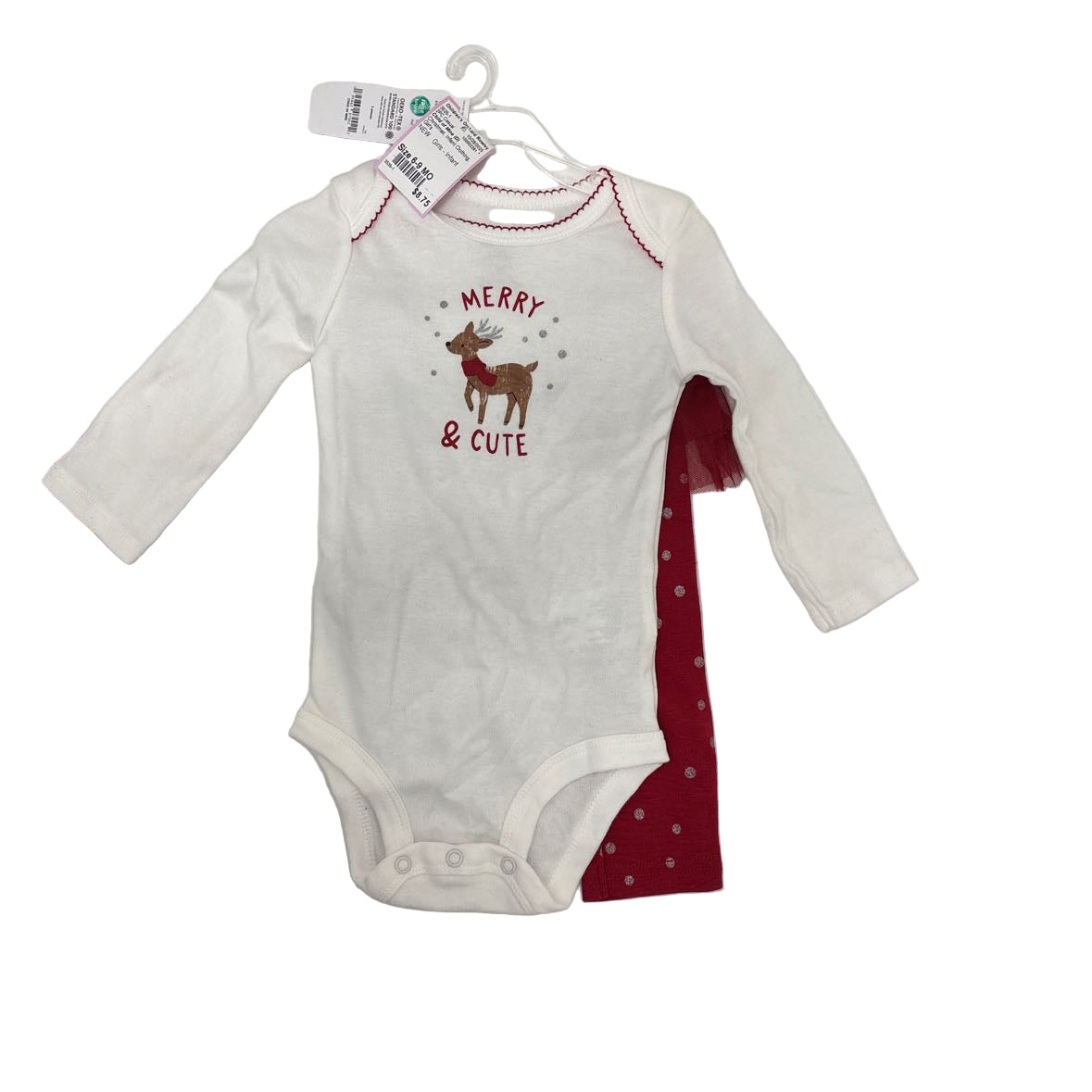 Child of Mine (D) Christmas Infant Size 6-9 MO 2PC Casual