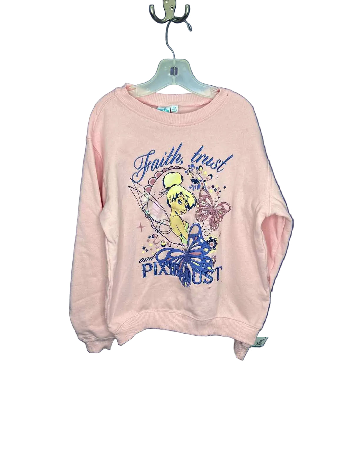 Disney (B) Pink Youth Size 12 Sweatshirt