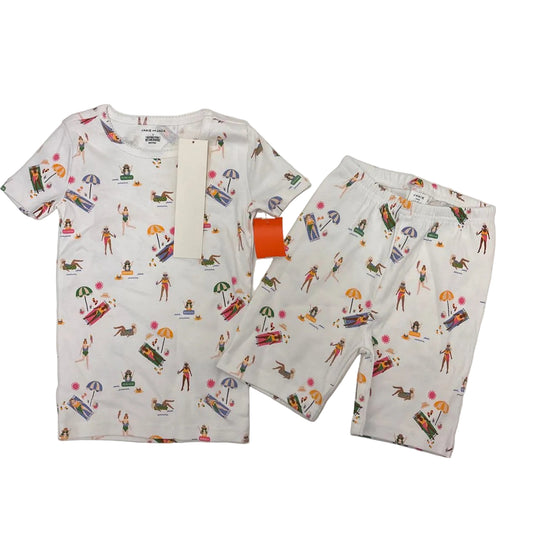 Janie and Jack (A) White Toddler Size 5 2PCSleepwear