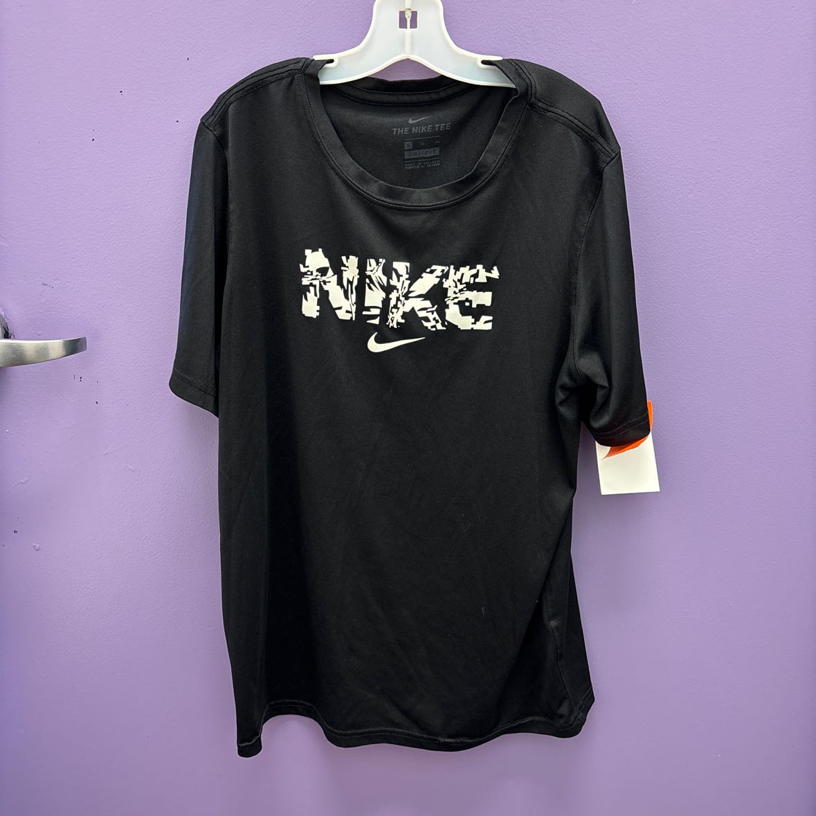 Nike (B) Beige Youth Size 12 AthleticTopSS