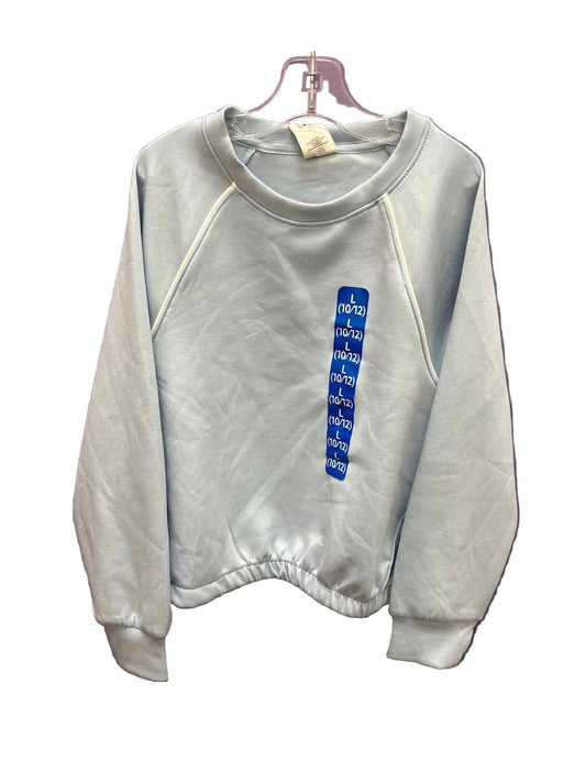 Members Mark (E) Light Blue Youth Size 10-12 Sweatshirt