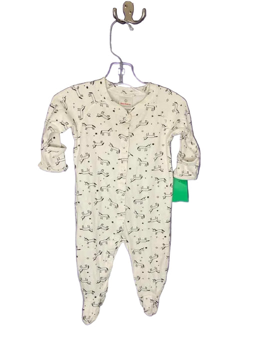 Hanna Andersson (A) White Print Infant Size 3-6 MO 1PCSleepwear