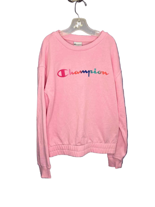 Champion (C) Pink Youth Size 14 Sweatshirt