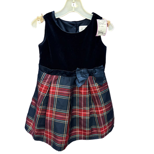Children's Place (D) Blue Red Toddler Size 3T PartyDress