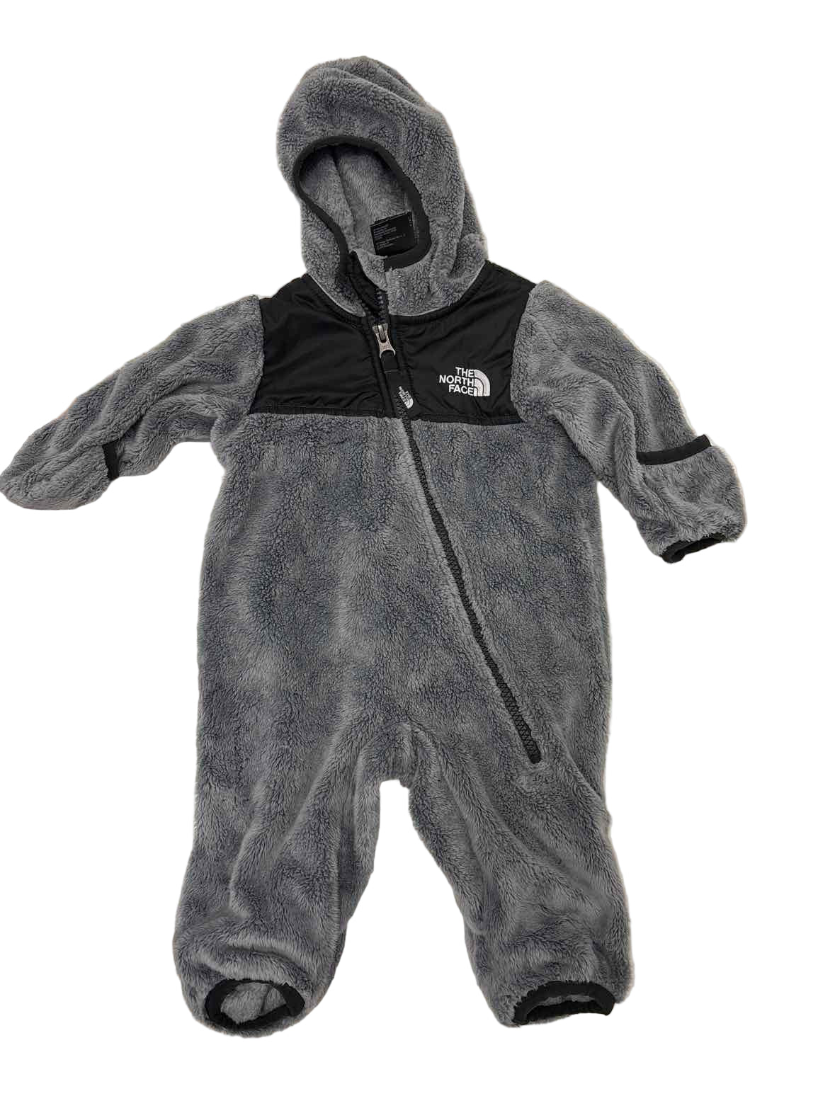 North Face (AA) Gray Infant Size 0-3 MO 1PC Snowsuit