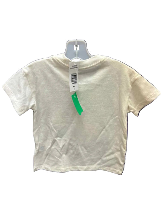 Disney (B) Cream Toddler Size 2T SSTop