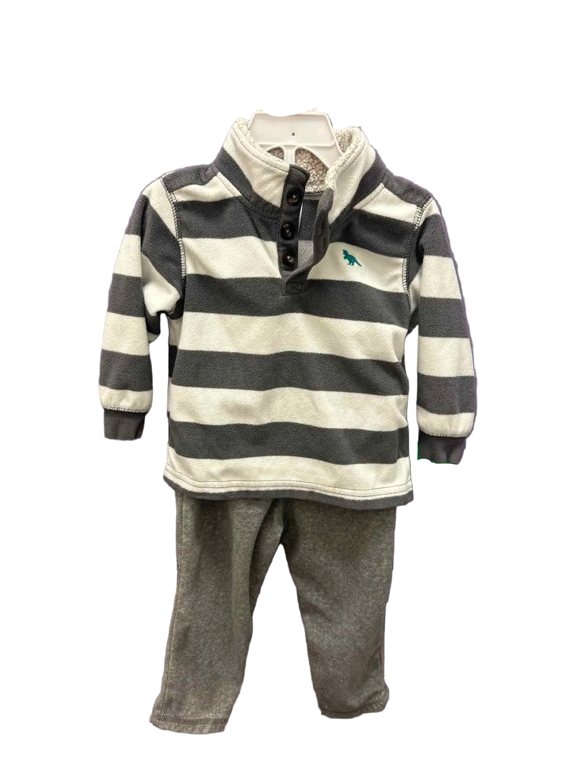 Carters (C) Gray Infant Size 18 MO 2PC Casual