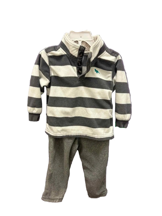 Carters (C) Gray Infant Size 18 MO 2PC Casual
