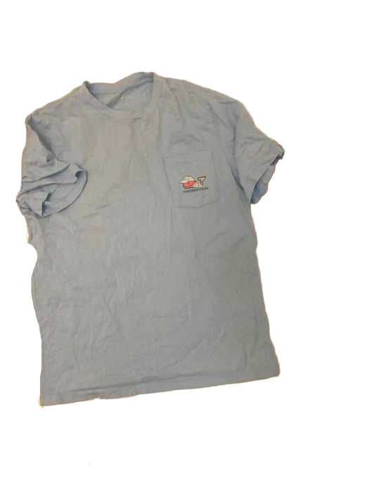 Vineyard Vines (A) Blue Youth Size 16 SSTop