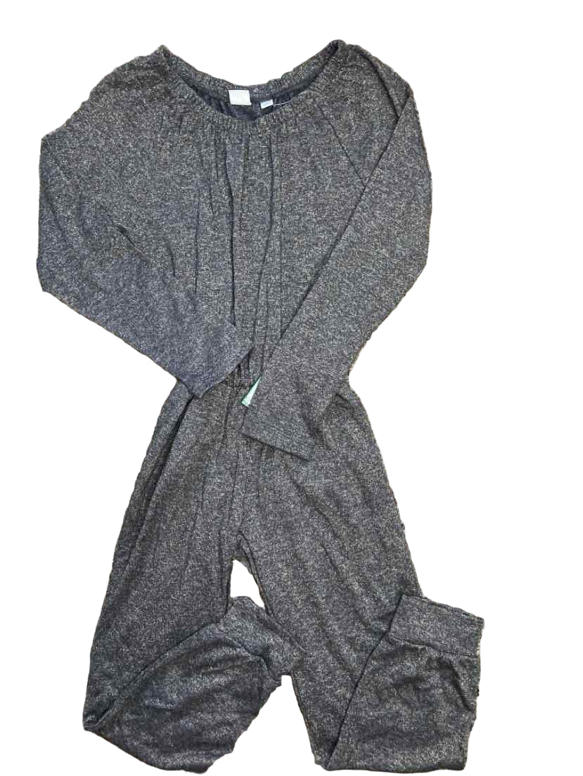 Gap (B) Gray Gold Youth Size 8 CasualRomper