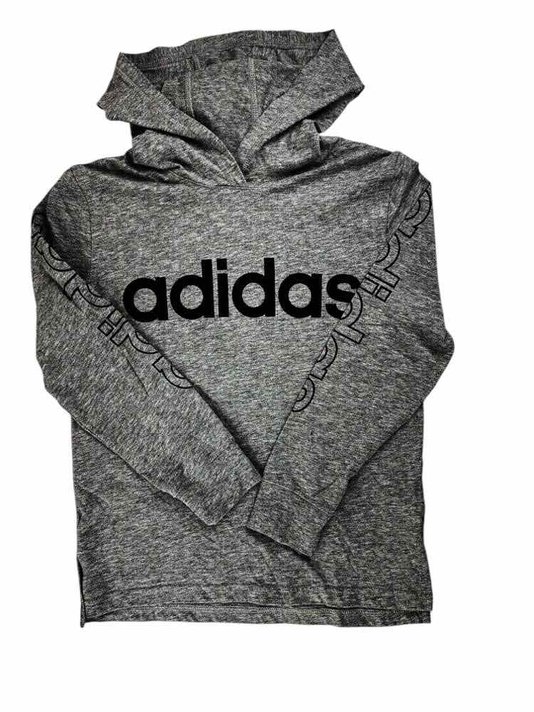 Adidas (B) Gray Youth Size 8 LSTop