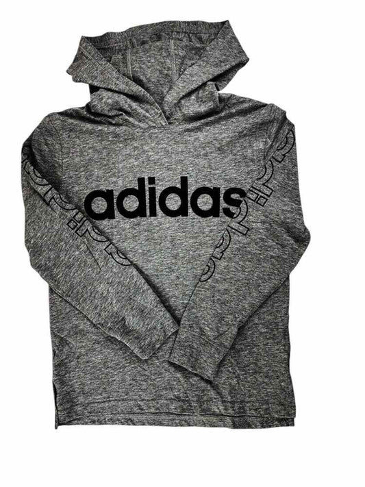Adidas (B) Gray Youth Size 8 LSTop