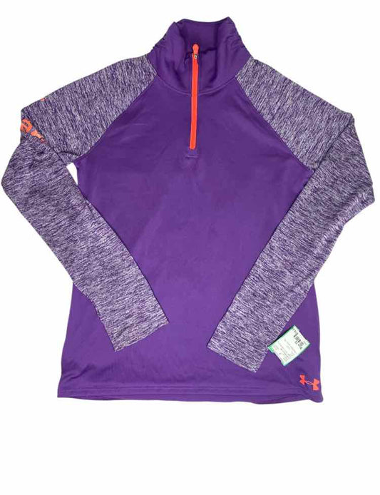 Under Armour (B) Purple Youth Size 12 AthleticTopLS