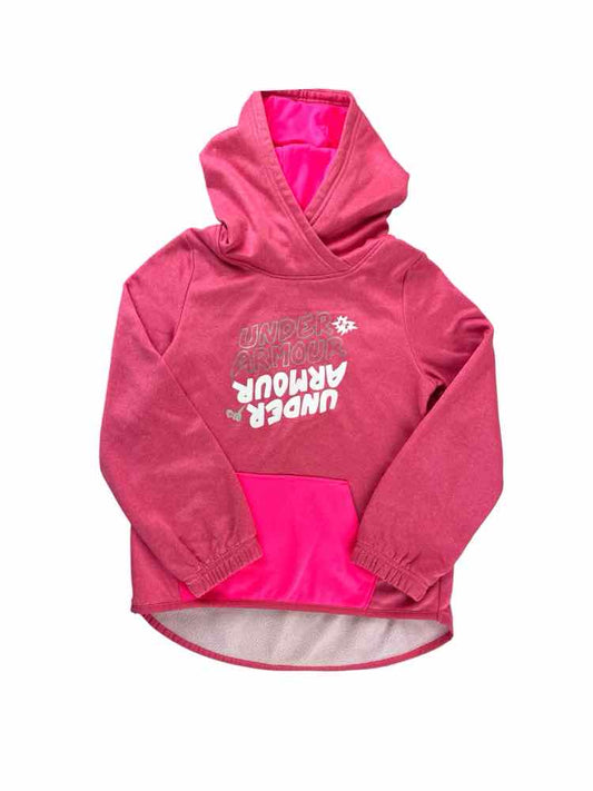 Under Armour (B) Pink Youth Size 6 Sweatshirt