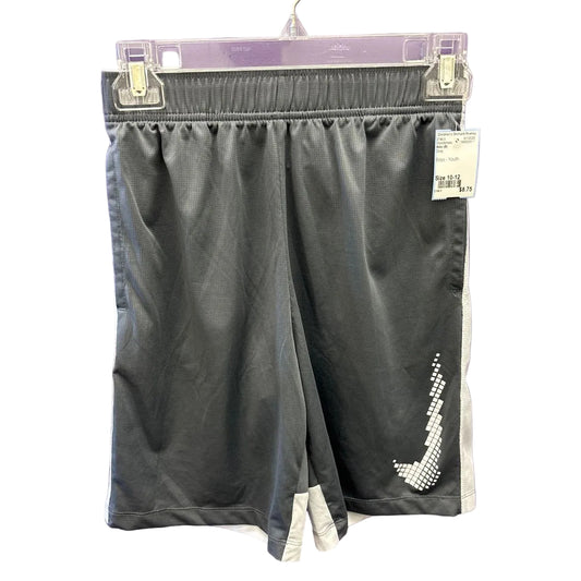 Nike (B) Gray Youth Size 10-12 Short Athletic