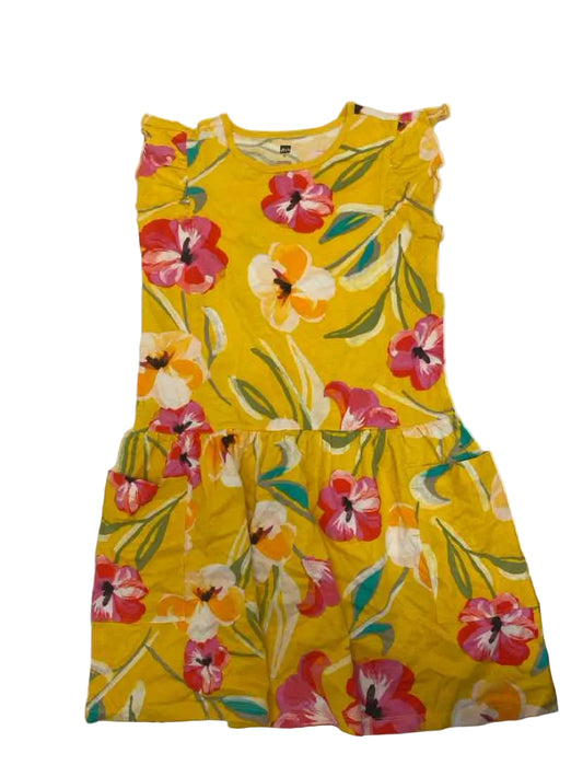 Tea Collection (A) Yellow Youth Size 12 CasualDress