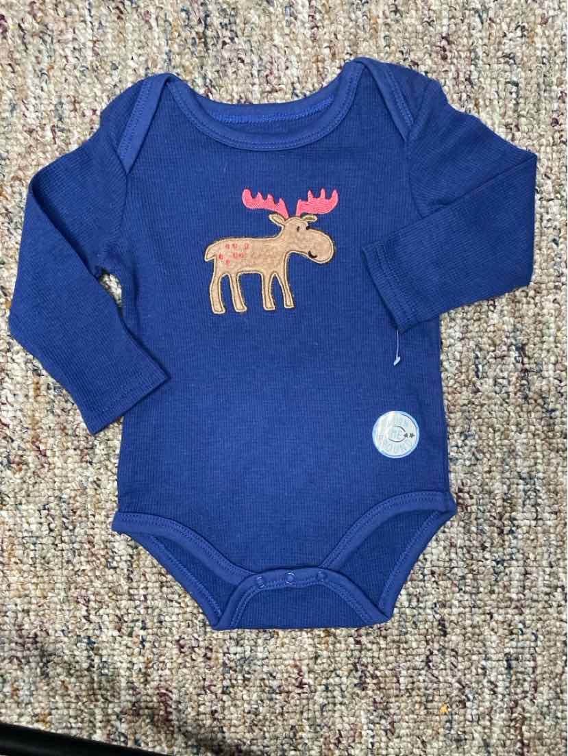 Duck Duck Goose (D) Blue Red Infant Size 6-9 MO 3PCSleepwear