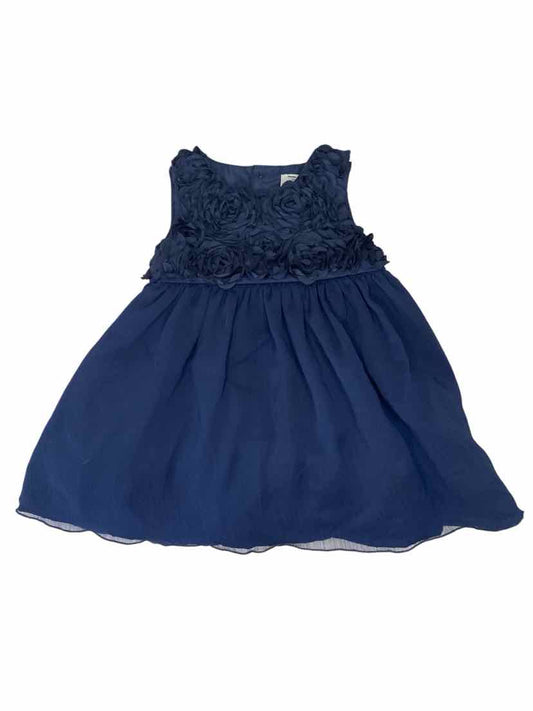 Carters (C) Navy Infant Size 6 MO PartyDress